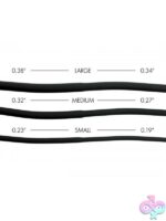 Mistress Isabella Silicone Urethral Sounds – Black - Image 3