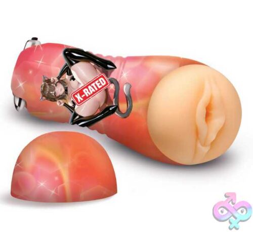 Mochi The Cat Girl Vibrating Pussy Stroker - Beige - Image 2