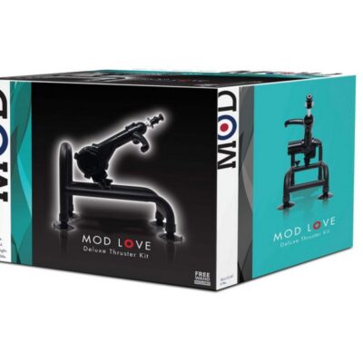 Mod Love Deluxe Thruster Kit black metal thrusting machine with suction base by Mod Wand