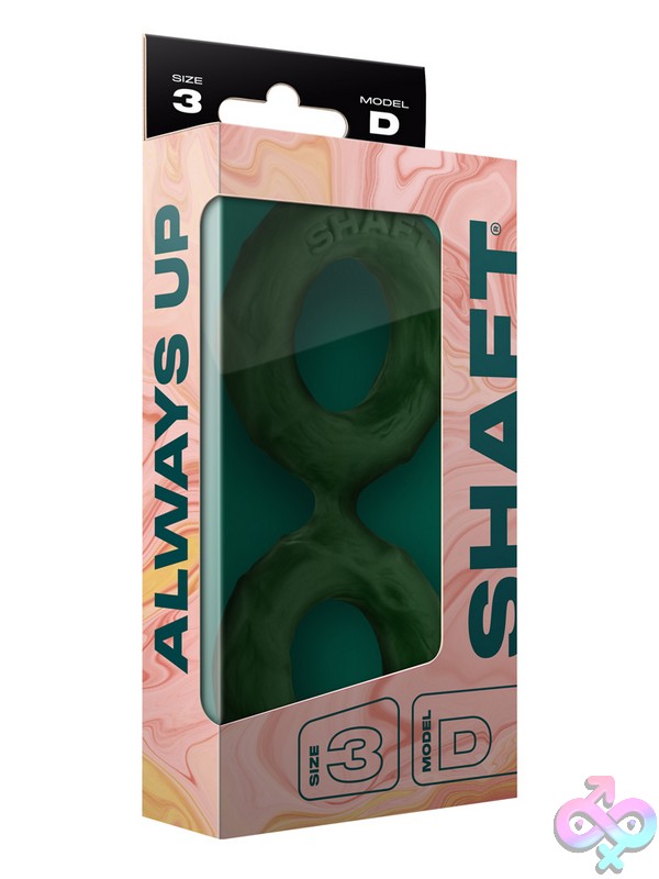 Discreet-Toys-Model-D-Double-C-Ring-Green-Size-3-Nu-Sh-300L-17 Model D Double C-Ring Green Stretchy Liquid Silicone Couples Accessory By Shaft