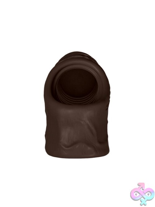 Shaft Model F Realistic Silicone Sheath Mahogany - Image 3