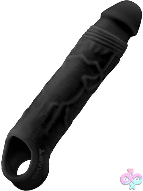 Model F Realistic Silicone Sheath Black Size 1 - Image 2