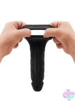 Model F Realistic Silicone Sheath – Black - Image 3