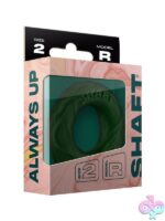 Green FLEXISKIN liquid silicone c-ring Size 2 by Shaft