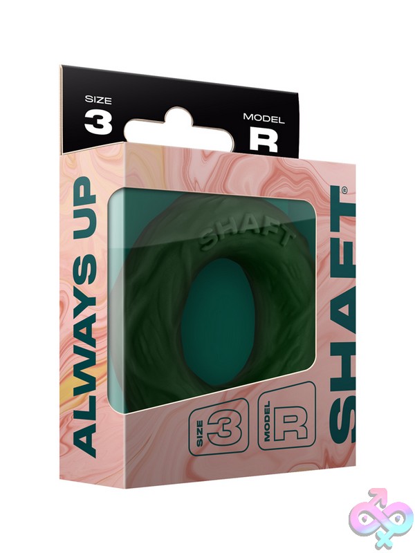 Discreet-Toys-Model-R-C-Ring-Green-Size-3-Nu-Sh-301L-17 Model R C-Ring In Green Flexiskin Liquid Silicone By Shaft