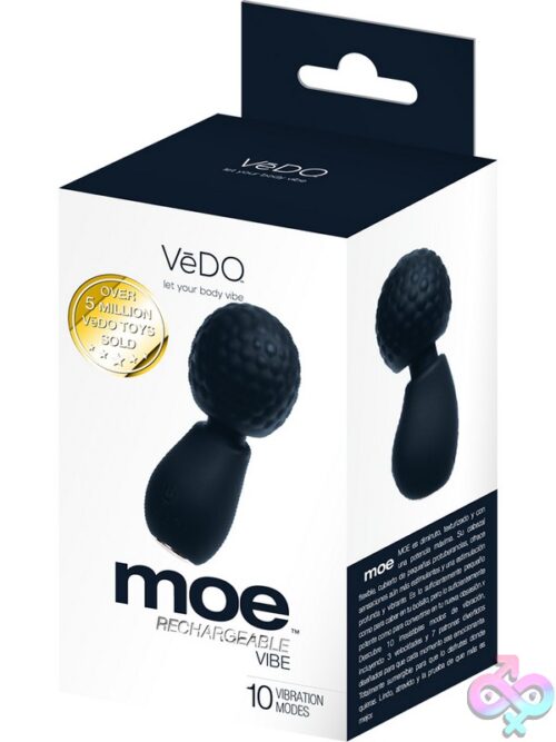 Moe Rechargeable Extra Mini Wand Black - Image 2