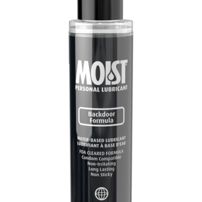 Moist Personal Lubricant Backdoor Formula 4.4 oz by Pipedream water-based anal lube