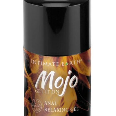 Clear anal relaxing gel with natural clove oil by Intimate Earth, 1 oz bottle