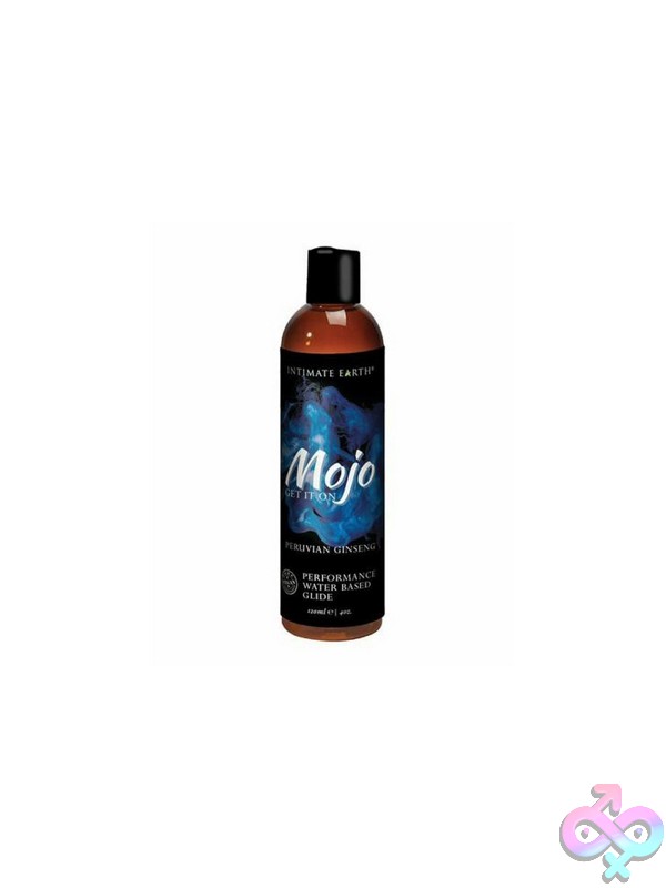 Discreet-Toys-Mojo-Peruvian-Ginseng-Waterbased-Performance-Glide-4-Oz-Nu-Mj014-120 Intimate Earth Mojo Peruvian Ginseng Water-Based Performance Glide 4 Oz Brown Bottle By Intimate Earth