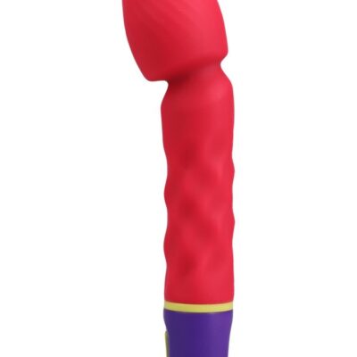 Intense Rumbly G-Spot Wand — Mood Intense G by Doc Johnson in pink and purple