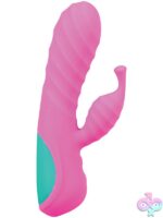 pink whisper quiet rabbit vibrator Mood Play Mini Power Rabbit by Doc Johnson