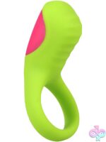 green vibrating cock ring Mood Play Vibrating C-Ring by Doc Johnson