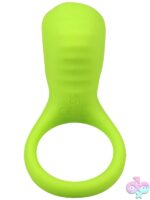 Mood Play Vibrating C-Ring Green - Image 3
