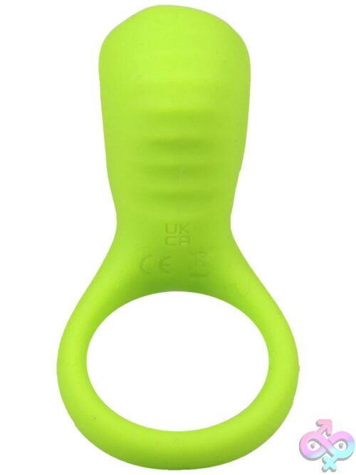 Mood Play Vibrating C-Ring Green - Image 3