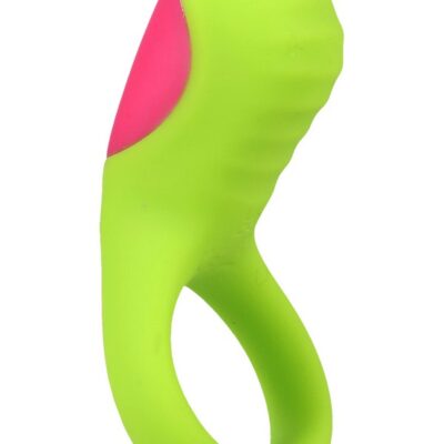 green vibrating cock ring Mood Play Vibrating C-Ring by Doc Johnson