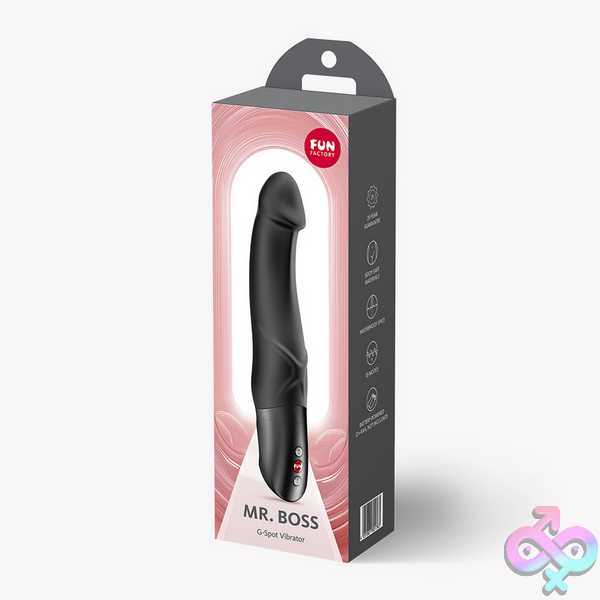 Discreet-Toys-Mr-Boss-G-Spot-Vibrator-Black-Fun-958B Mr. Boss G-Spot Vibrator - Image 1