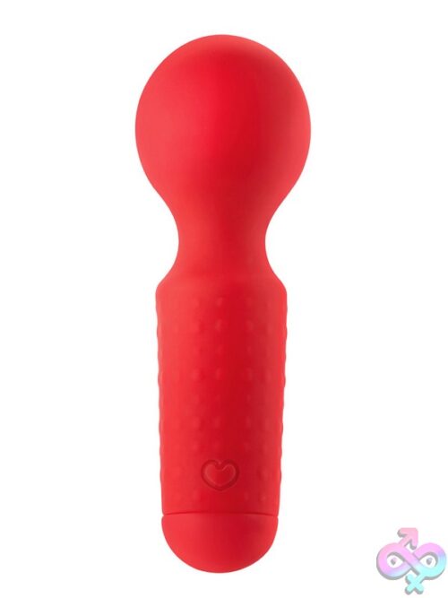 Mw65 Mini Wand Vibrator Red - Image 2