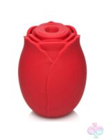 Red Rose Silicone Vibrator And Sucker - Image 8
