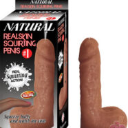 Nasstoys Sex Toys - #1 Natural Realskin Squirting Penis - Brown