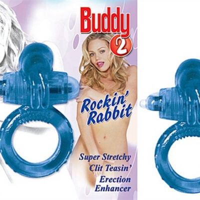 Clitoral buddy vibrating ring Blue Clit Buddy 2 by Nasstoys NW2094-2 couples cock ring toy