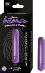 Purple bullet vibrator — Nasstoys Intense Vibrating Bullet NW2804-2 in purple, compact waterproof design