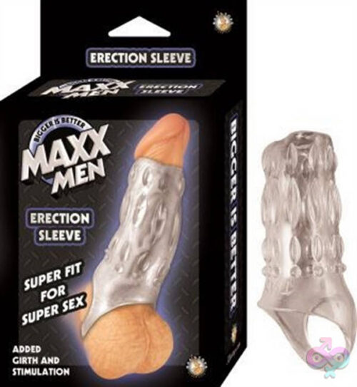 Nasstoys Sex Toys - Maxx Men Erection Sleeve - Clear