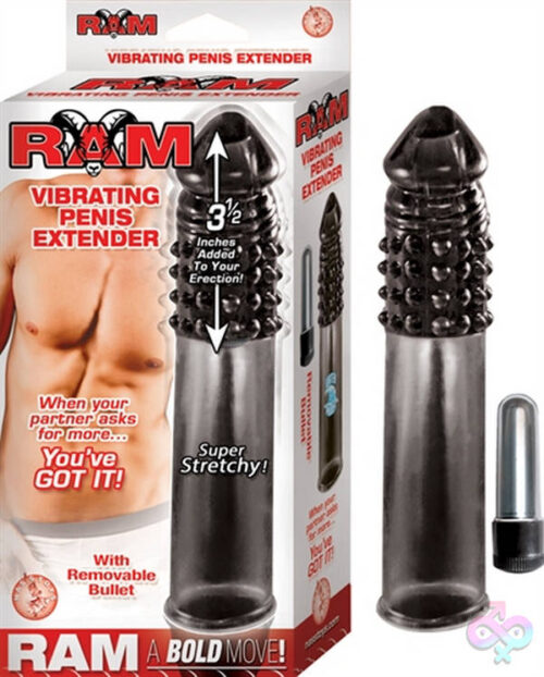 Nasstoys Sex Toys - Ram Vibrating Penis Extender - Smoke