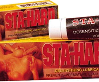 Stay Hard Cream 1 1/2oz desensitizing lubricant by Nasstoys