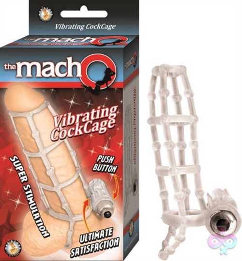 Nasstoys Sex Toys - The Macho Vibrating Cockring - Clear