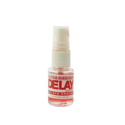 Ultra Maximum Delay Spray by Nasstoys topical bottle for prolonged pleasure