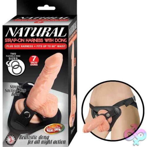 Natural Strap-On Harness With Dong - Light - Image 3