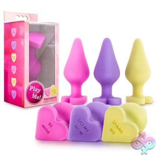 Naughty Candy Hearts Display - 9 Pieces - Assorted Colors - Image 2