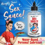 Naughty Jane's Sex Sauce Natural Lubricant 8oz - Image 3