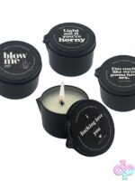 Naughty Notes Light Me If You're Horny Massage Candle 2 oz. Tin - Image 3