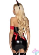 Naughty Nurse Costume - X-Large - Black/red