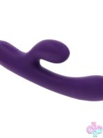 New Crush Dual Rabbit Vibrator in Purple by Playboy Pleasure - Image 3