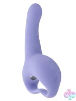 Nice To Meet You Come-Hither Vibrator in Purple - Image 2