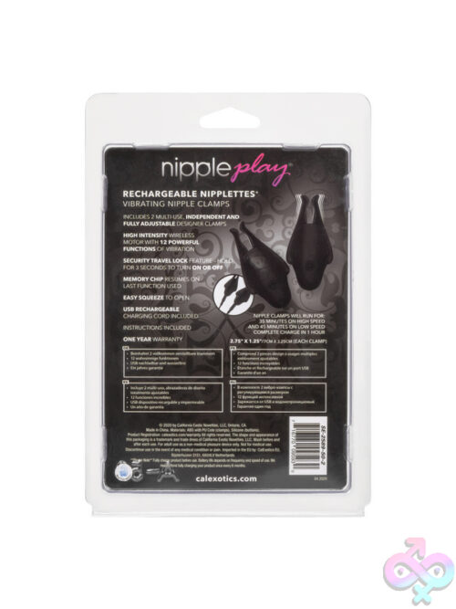 Nipple Clamps Vibrating for Bondage