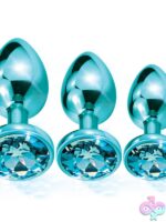 Nixie Metal Butt Plug Trainer Set – Blue Metallic - Image 2