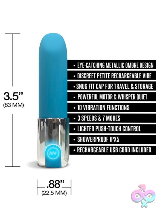 Nixie Smooch Rechargeable Lipstick Bullet Vibrator - Image 3