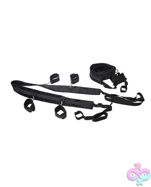 No Matter Where Bondage Restraint System - Black - Image 3