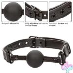 Nocturnal Collection Ball Gag - Black - Image 4