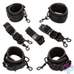 Nocturnal Collection Bed Restraints - Black - Image 7