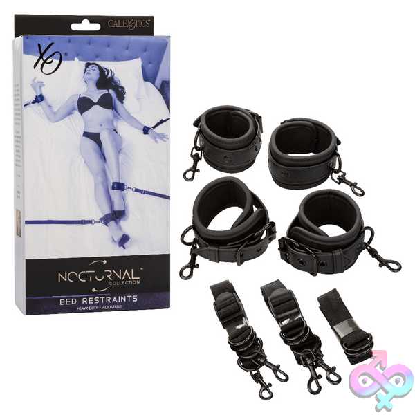 Discreet-Toys-Nocturnal-Collection-Bed-Restraints-Black-Se2678303 Nocturnal Collection Bed Restraints - Black - Image 1