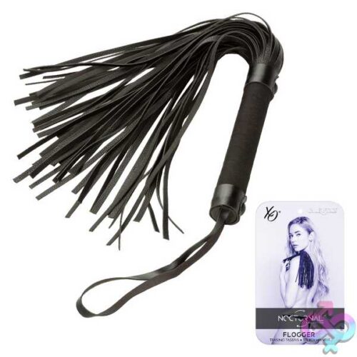 Nocturnal Collection Flogger - Black - Image 2