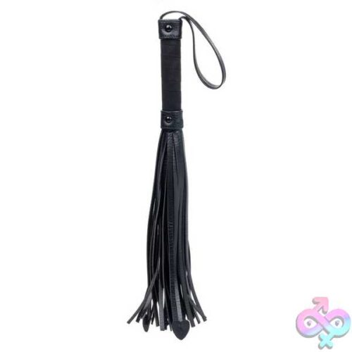 Nocturnal Collection Heart Throb Flogger - Black - Image 3