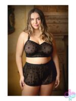 Nova Star Print Halter Top and Matching Shortie – 1X/2X - Image 2