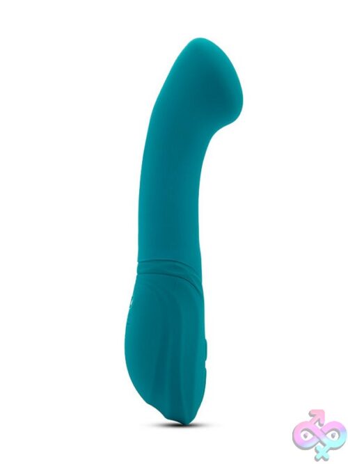 Nu Sensuelle Velvet Touch Luna G-Spot Wand – Emerald Green - Image 2