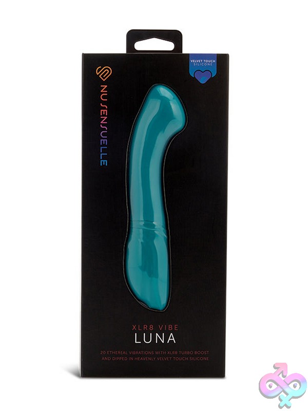 Discreet-Toys-Nu-Sensuelle-Velvet-Touch-Luna-Emerald-Green-Nu-Bt-W93Eg Emerald Green Velvet Touch Liquid Silicone G-Spot Wand Vibrator By Nu Sensuelle