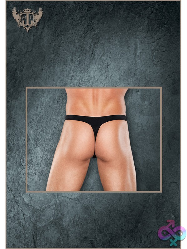Discreet-Toys-Nylon-Spandex-Bong-Thong-Red-L-Xl-Nu-Pak801Relx-1 Male Power Nylon Spandex Bong Thong - Image 1